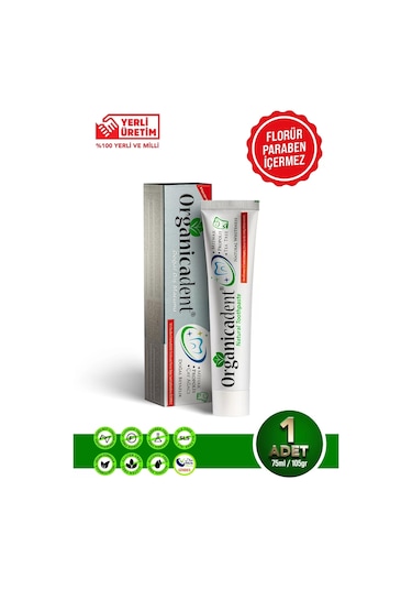 Organicadent Üçlü Koruma Doğal Diş Macunu 75 Ml Diğer