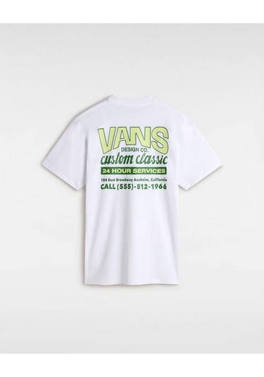 Vans Shop Front Ss Erkek Tişört Vn000m60wht1 Beyaz