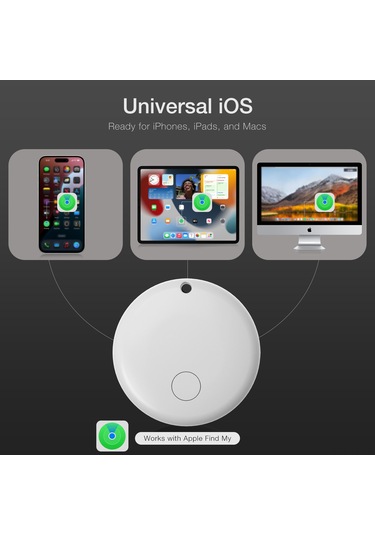 Yifomall F08 Mfı Onaylı Bluetooth 4 Adet - 'bul' Uygulaması İle Çalışır, 10 Ay Pil Ömrü, Siyah Ve Beyaz 2+2