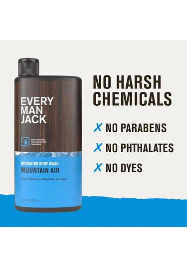 Every Man Jack Mountain Air Nemlendirici Duş Jeli 500ml Diğer