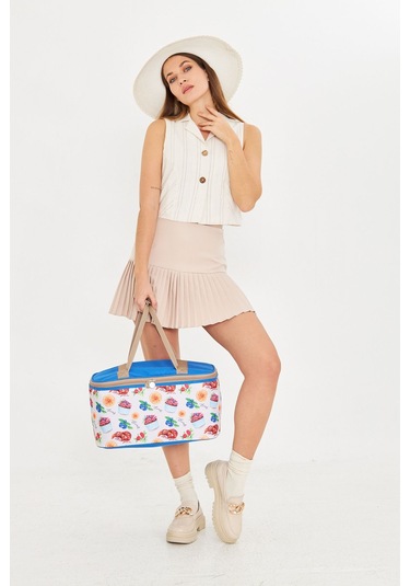 Superbag 22 Litre Piknik/kamp Çantası Sepeti. Termal Termos Çanta Sıcak-soğuk Koruma Sağlar Verona-20250141 Verona Çok Renkli