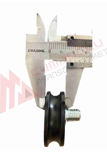 Asansör Ray Alt Makarası Ø49 M12 Eksantrik