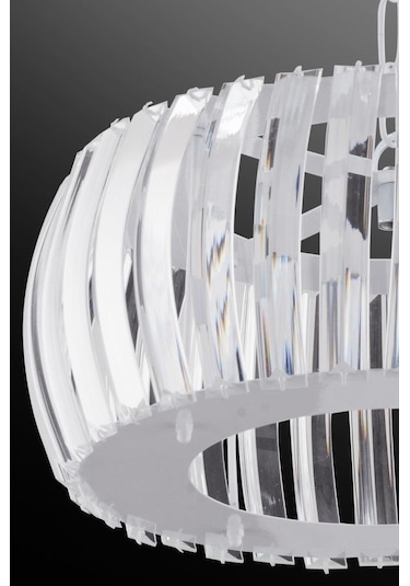 İstanbul Avize Venüs 22 CM Kristal Taşlı Avize﻿ Beyaz