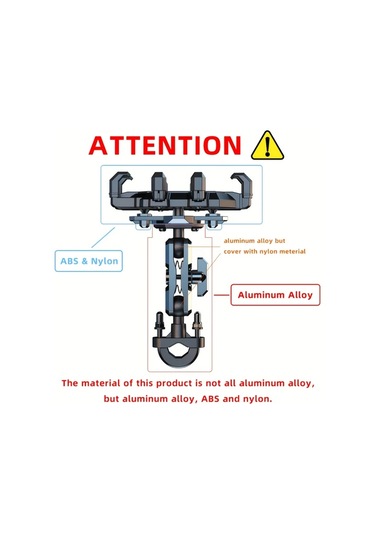 Xuweiwei Phfh Titresim Sonumleyici Motosiklet Bisiklet Scooter Telefon Tutucu 11 94 18 03cm Telefonlar Icin 2 03 3 43cm Gidon