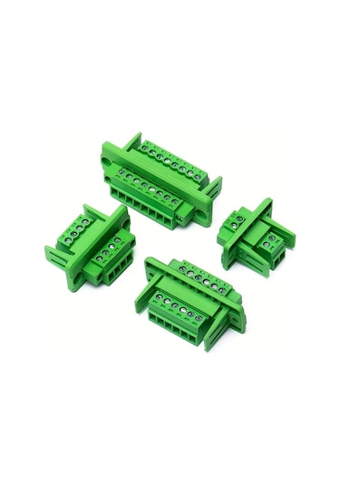 Wangxi 6 Pozisyon Vidalı Kilitli Nylon Yalıtımlı Hızlı Bağlantı Terminal Bloğu