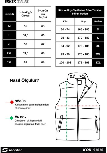 Shooter Sportswear Erkek Parlak Yelek Luxe Bej Haki