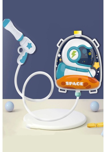 Sırt Çantalı Sırta Takılabilen Pompalı Su Tabancası 2000ml Kapasite - Mavi