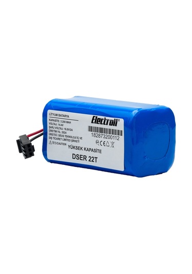 Dser 22t Batarya 3200mah Pil Robot Süpürge Batarya