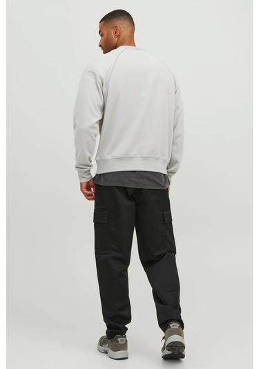 Jack & Jones Jcolab Erkek Sweatshirt 12241523 Gri