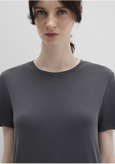 Mavi - Tencel Tm Modal Antrasit Midi Elbise 1310777-70095 Antrasit