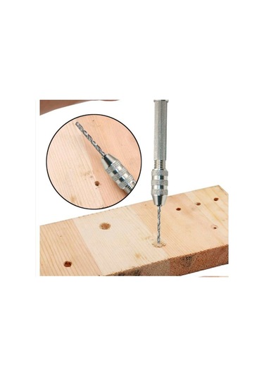 Çift Başlı El Matkabı 6 Adet Hss Matkap Ucu Seti Pim Mengenesi