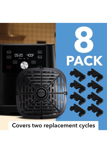 Instant Vortex 6qt Hava Fritözü Yedek Izgara Tepsisi Koruyucusu İçin Siyah