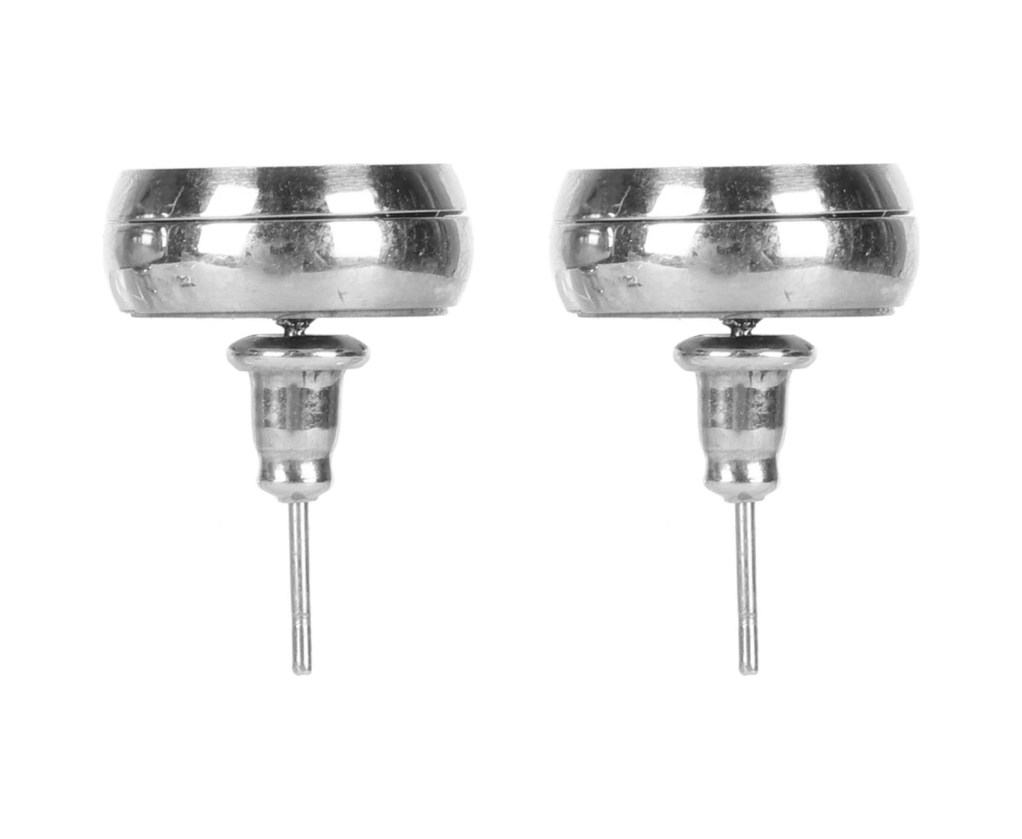 Wezone Stainless Steel Aromatherapy Diffuser Earrings - Yoga Ve Meditasyon İçin Duşakabin Uyku Gönüllü Kokulu Küçük Küpe 4 Adet Diğer