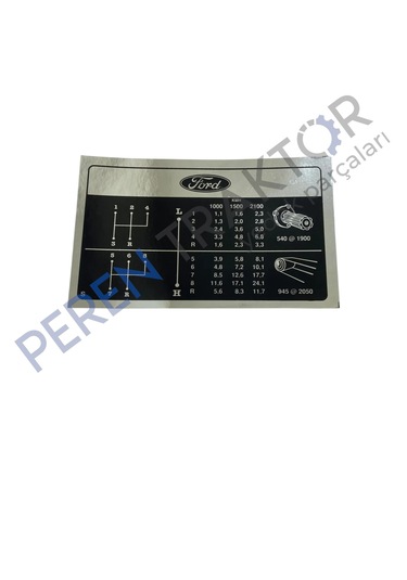 Peren Traktör C5nn7b292c - Ford Traktör Vites Şeması 2000, 3000