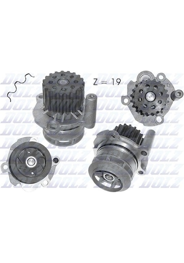 DOLZ A251 Devirdaim Passat-A4-A6-Golf 5-Superb 2.0TDI 06-10 Bkp-Bkd-Bre