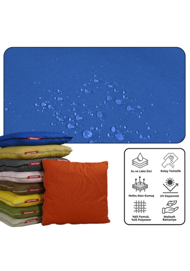 Xpermate Tv Battaniye Yastık Welsoft Battaniye 145x205 Mavi
