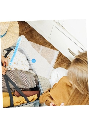 Unimarket 10 Adet Uzay Tasarruflu Vakum Torbaları Battaniyeler Için Vakumla Kapatılmış Torbalar Vakumlu Saklama Torbaları Sıkıştırılmış Depolama Ve Paketleme Organizatörleri Vakumlu Kapatma Deb6v0