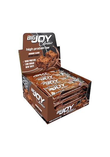 Bigjoy Classic High Protein Bar 45 G 16 Adet  Browni Aromalı