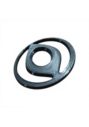 Mazda 323 626 Ön Panjur Logo 7cm X 5.5cm Amblem Arma Logosu Siyah 0
