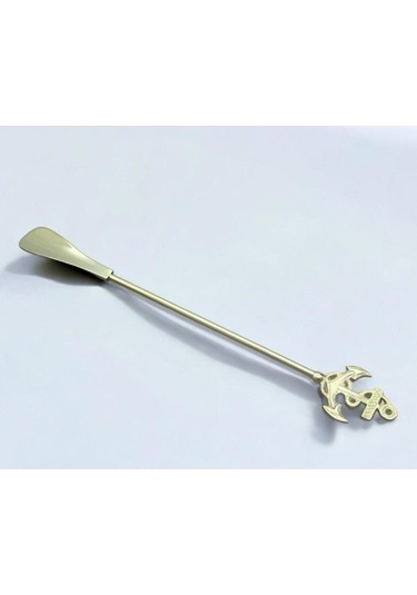 Büro Ev Ofis Hediyesi İçin Pirinç Yapım Çapalı Biçim Prestij Kerata Ayakkabı Çekecek