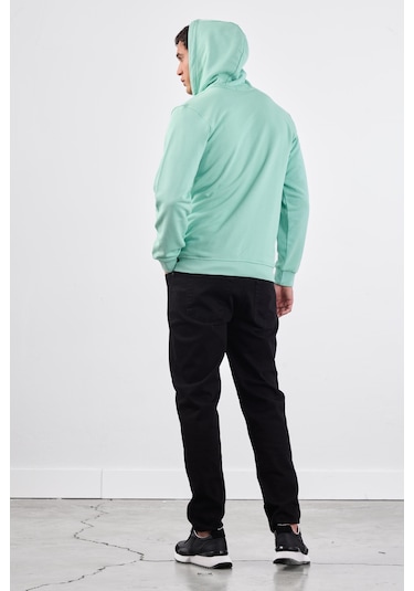 Dufy Mint Yeşili Erkek Sweatshırt - Regular Fit Mint Yeşili