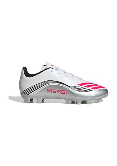Adidas F50 Messi Club Fg/mg J Çocuk Çoklu Çim Zemin Kramponu Jp7457 Beyaz Beyaz