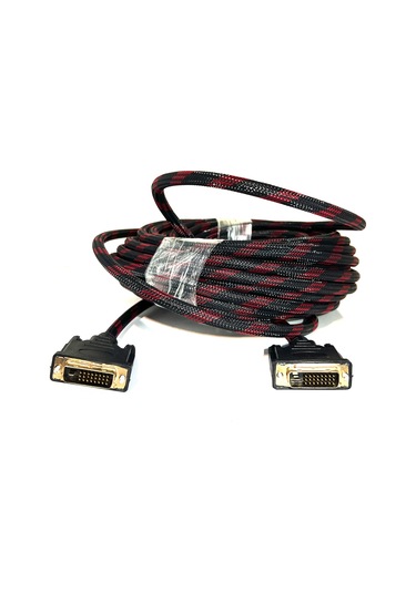 15 Metre Dvi Kablo Dvi to Dvi Kablo 24+1 DVI Kablo Erkek Erkek