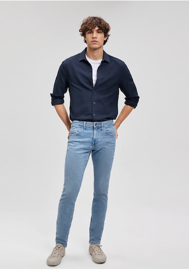 Mavi - Lacivert Gömlek 8810217-81583 Lacivert