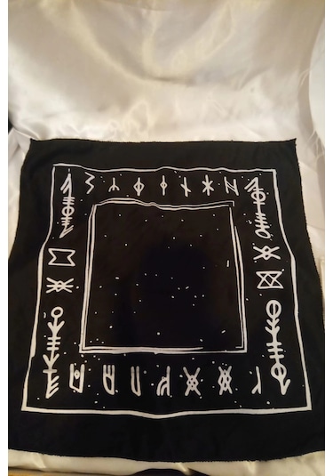 Pandül Sarkaç Tahtası Türkçe Ahşap Sarkaç Örtüsü Ritüel Set