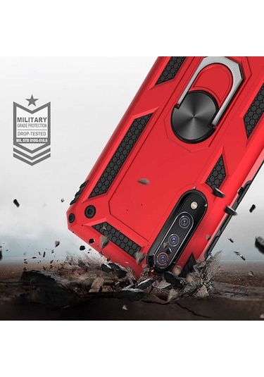 Xiaomi Mi 9 Kılıf Zore Vega Kapak Siyah