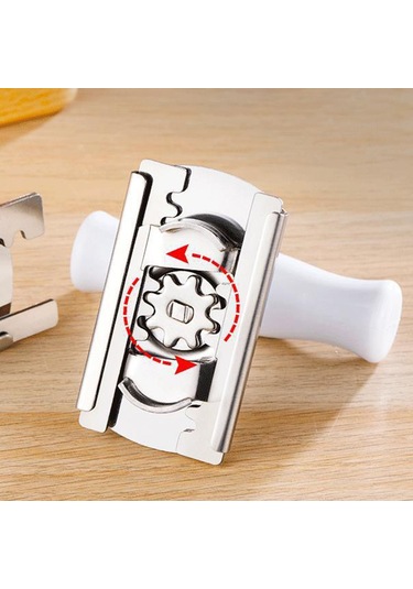 Tüm Boyutlar İçin Ayarlanabilir Kavan Açıcı - Paslanmaz Çelik Artritli Yaşlılar İçin İdeal Açıcı Can Açıcı