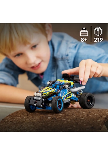 LEGO® Technic Arazi Yarışı Arabası 42164 8+ Yaratıcı Oyuncak Yapım Seti - 219 Parça