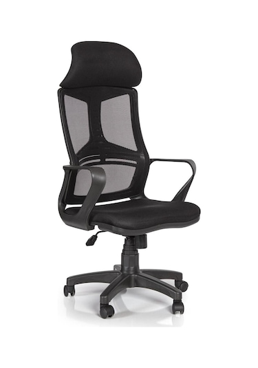 Ev Ve Ofis Çalışma Sandalyesi Oyuncu - Yönetici Koltuğu Bilgisayar Sandalyesi - Arya Siyah Model