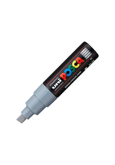 Uni Posca Pc-8K Boyama Markörü 8.0Mm Grey