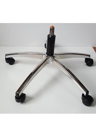 Kamusalmarket Oyuncu Koltuğu Krom Yıldız Ayak Çap 64 Cm