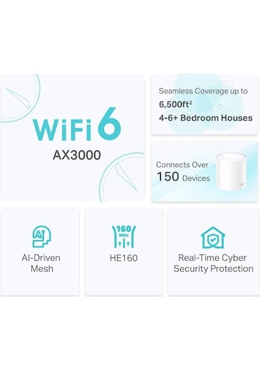 Tp-lınk Deco X50-poe 3-pack Mesh System