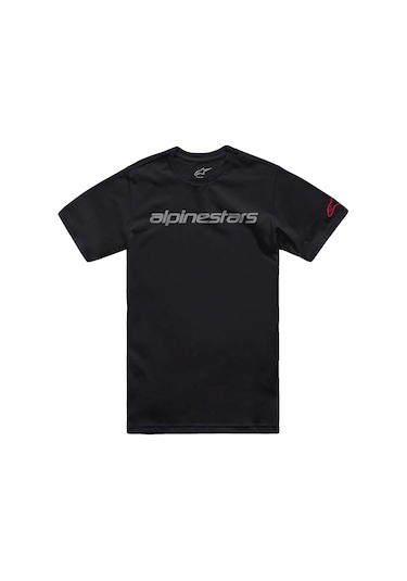 Alpinestars Linear Wormark 2.0 Csf Tişört Siyah Beyaz Kırmızı