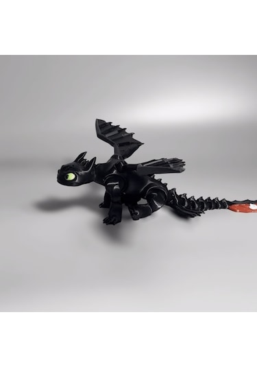 3D Ejderhanı Nasıl Eğitirsin - Dişsiz Toothless Hareketli Figür