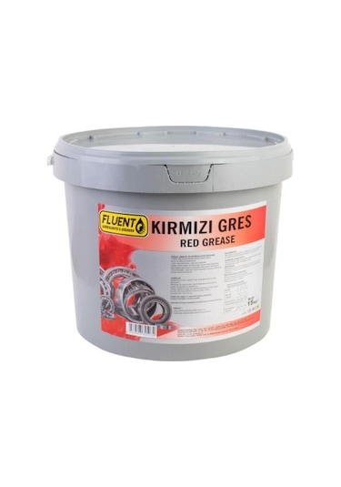 Lubran Fluent Kırmızı Gres 14 KG