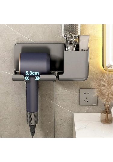 Fön Makinesi Askısı, Saç Kurutma Makinesi Tutacağı , Banyo Düzenleyici Diğer