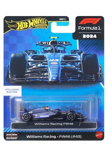Hot Wheels Premium 2024 Formula 1 - Williams Racing - Fw46 43 Mavİ