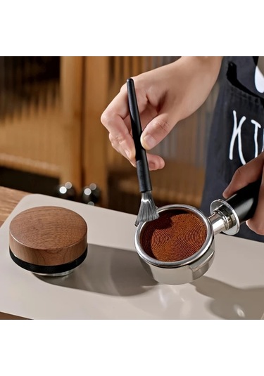 Topshop1 3 Adet Siyah Profesyonel Manuel Kahve Değirmeni Kaymaz Alüminyum Gövde Ayarlanabilir Çelik Bıçak