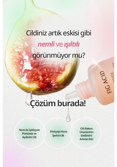 İncir Asidi İçeren, Pürüzsüz Görünüm Sunan Esans Goodal Fig Acid Peptide Glow Skin Booster Essence