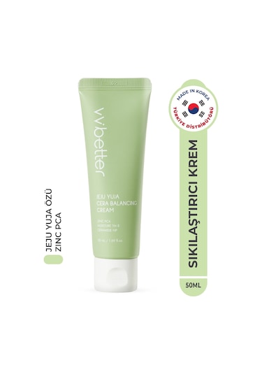 Jeju Yuja Cera Balancing Kore Nemlendirici Krem 50 ML