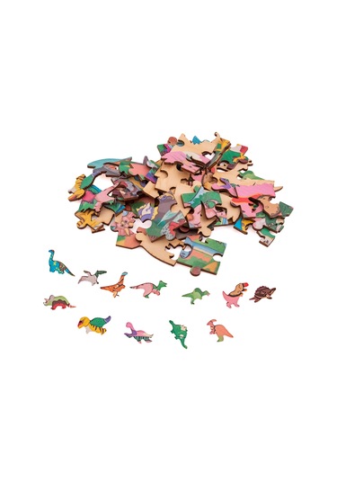 Ahşap Puzzle Dinazor