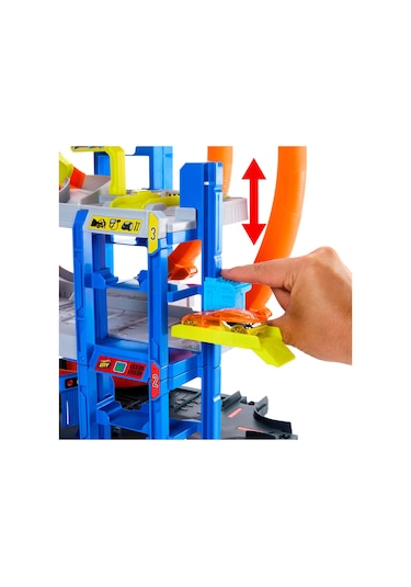 Hot Wheels Cıty Mega Loop Garage Jbm74