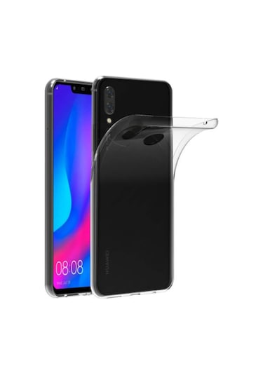 Huawei P Smart 2019 Kilif Seffaf Silikon Kamera Korumali 3D Tipal 390478203