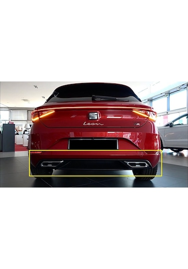 Seat leon arka tampon difüzör fr 2021+