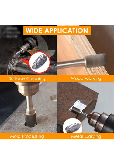 Xindoker 20 Adet Tungsten Carbide Testere Dişli Ahşap File Seti - Farklı Tip Ve Boyutlar, Plastik Kutu İle