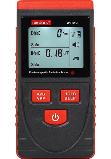 Wintact Wt3120 Endüktif Ahşap Nem Ölçer Elektromanyetik Radyasyon Test Cihazı